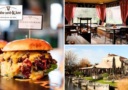 Warme drank + apfelstrudel, 2-gangen keuzelunch of hoofdgerecht + halve liter bier