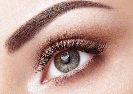 Wimperextensions one-by-one Ã³f 3D-volume
