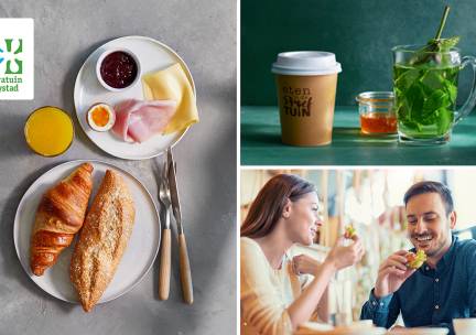 Ontbijt + koffie/thee bij Intratuin Lelystad