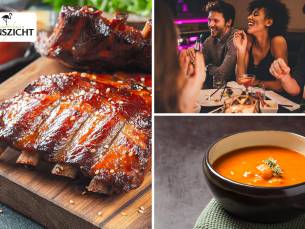 3-gangen keuzediner bij Restaurant Grenszicht