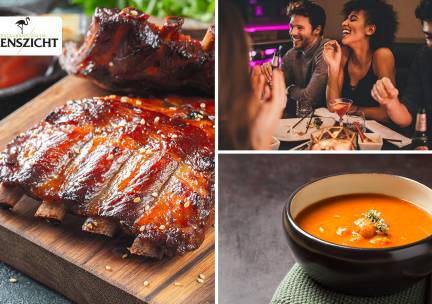 3-gangen keuzediner bij Restaurant Grenszicht