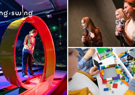 3D-minigolf + evt. LEGO en/of bittergarnituur + drankje of karaoke + bittergarnituur + 2 drankjes