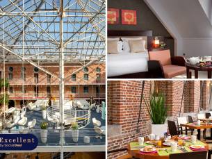 Overnachting voor 2 + ontbijt in het hart van Lille