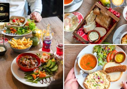 3-gangen keuzediner of 12-uurtje