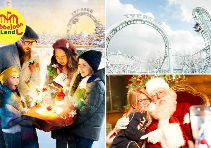 Entree voor Bobbejaanland Wintert