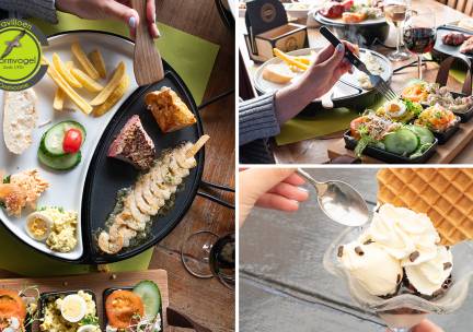 Tafelgrilldiner + evt. nagerecht