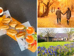 Lunchproeverij + evt. wandelarrangement bij HuiskamercafÃ© De Lage Hof