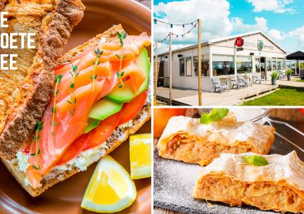 2- of 3-gangen keuzelunch bij Strandpaviljoen De Zoete Zee