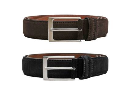 Set van 2 DSTRCT Su&egrave;de Herenriemen