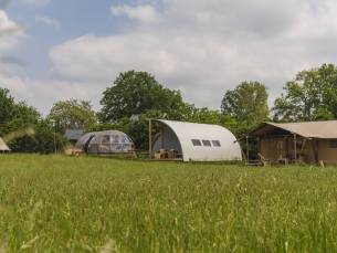 Riverdome with private sanitary faciliti