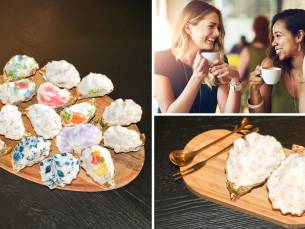 Workshop oester decoreren (2 uur) + onbeperkt koffie/thee + iets lekkers