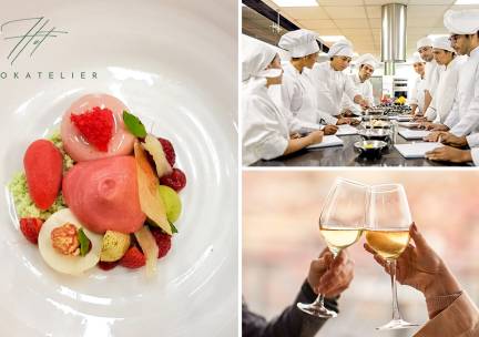 4 gangen fine dining-workshop + wijnarrangement bij Het Kookatelier in hartje Tilburg
