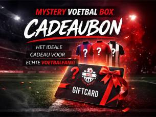Waardebon t.w.v. &euro;50 of &euro;100 te besteden bij Mystery Voetbal Box