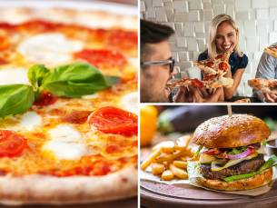 Hoofdgerecht + frisdrank naar keuze bij Bling Bling