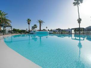 Maspalomas Lago Canary Sunset