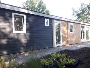 Luxe chalet voor 8 personen op recreatiepark Uddelermeer in Uddel