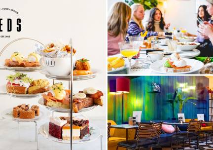 High tea, shared brunch of ontbijt bij Teds