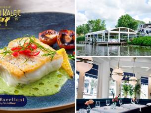 4-gangen keuzediner aan de Amstel