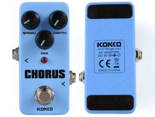 KOKKO FCH2 CHORUS E-Gitarren-Effektpedal Tragbare Gitarren-Effekt-Mini-Einzele-E-Gitarren-Effektpedal - CHORUS
