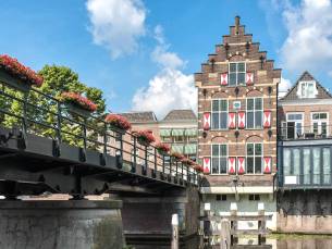 Vlaanderen en zuidelijk Nederland vanaf Rotterdam