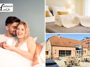 1 of 2 overnachting(en) voor 2 + ontbijt nabij de Antwerpse Kempen