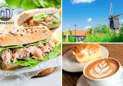 Wandelarrangement incl. koffie of thee en gebak + lunchgerecht bij Eetcafé Havenzicht