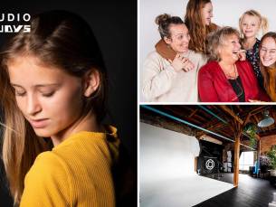 Fotoshoot voor 1 tot 10 personen of iris-fotoshoot