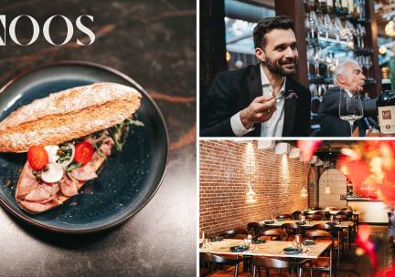 12-uurtje of 2-gangenlunch bij Restaurant Noos