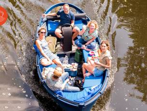 Sloep huren voor max. 7 personen (3 uur)