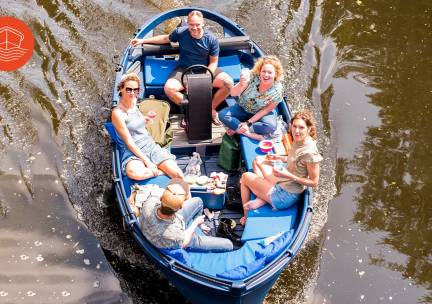 Sloep huren voor max. 7 personen (3 uur)