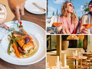 2- of 3-gangendiner Ã  la carte of dinnershow + 4-gangendiner bij Dunes Beachclub