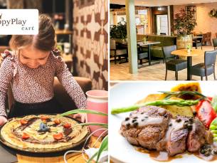 Onbeperkt pannenkoeken of 3-gangendiner Ã  la carte