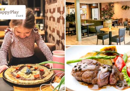 Onbeperkt pannenkoeken of 3-gangendiner Ã  la carte