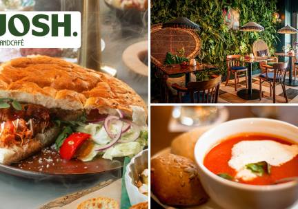 2-gangen mosseldiner bij GrandcafÃ© Josh