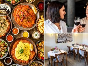 All-You-Can-Eat schnitzel + bijgerechten + dessert bij Landgasthof Lutgen