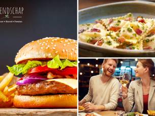 3-gangen keuzediner + brood vooraf bij De Vriendschap Boskant in Sint-Oedenrode