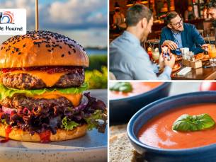 3-gangendiner Ã  la carte aan het water