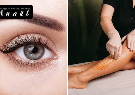 Wimper-, wenkbrauw- of waxbehandeling naar keuze