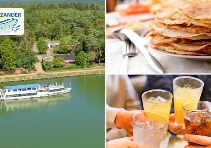 Rondvaart (2 uur) + evt. pannenkoeken of ijs + drankje naar keuze