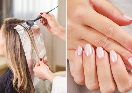 Kappersbehandeling of nagelbehandeling naar keuze