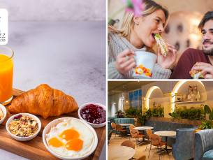 Ontbijtplank + koffie/thee + verse jus d'orange bij Brasserie Beezz