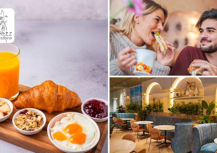 Ontbijtplank + koffie/thee + verse jus d'orange bij Brasserie Beezz