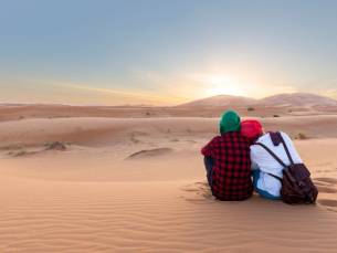 FLASHDEAL! ⚡ Van de souks naar de Sahara: 7-daagse reis naar Marrakech incl. 2 nachten in de Sahara, ontbijt, 2x diner, dagexcursie Ouzoud & MEER!
