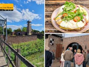 Rondleiding door kasteel (1,5 uur) + koffie of thee met gebak + 12-uurtje