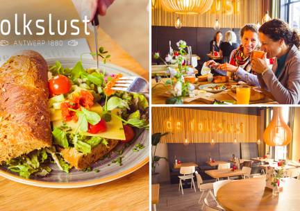 2-gangenlunch Ã  la carte bij Volkslust in Haarlem