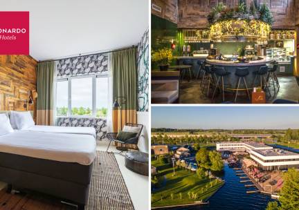 Overnachting voor 2 + ontbijt + parkeren in Vinkeveen