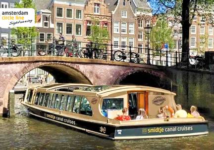 Rondvaart door Amsterdam (75 min)