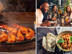 3-gangendiner Ã  la carte bij The Queen Indian restaurant Deventer