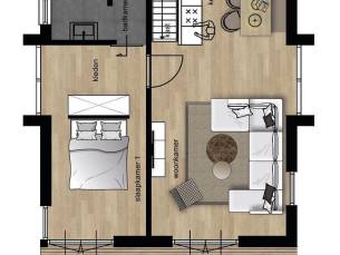 Bos Villa met hottub & sauna - 8 persoons