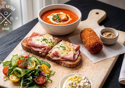 Lunchplank naar keuze bij Kaffee Katoen